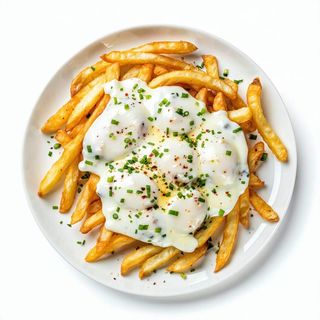 Patatine fritte con mozzarella