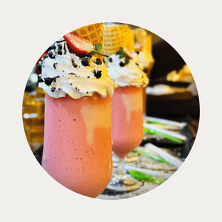 Milkshake a La Fraise