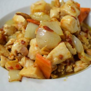 pollo in salsa piccante