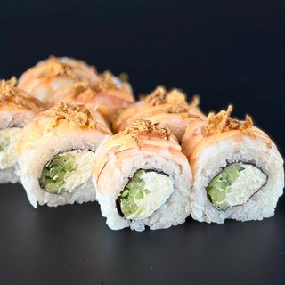 Філадельфія рол з креветкою і огірком (280г)