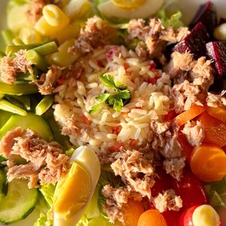 Salade niçoise revisitée 