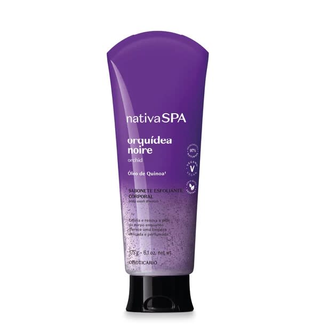 Sabonete Corporal Esfoliante Nativa Spa Orquídea Noire, 175ml