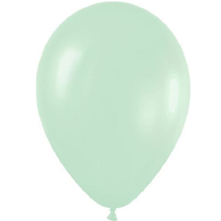 Balon din latex culoarea mentă