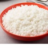 White Rice & Stew and 3 peppered beef