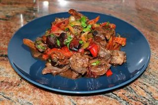 Пилешки дробчета по селски