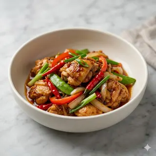 POLLO AL ESTILO KUNG PAO