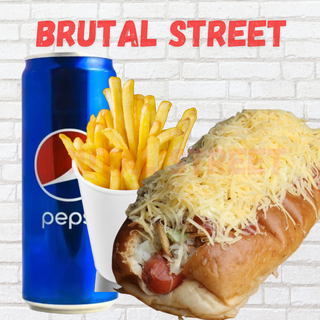 PERRITO CLASICO + PATATAS + BEBIDA