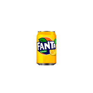 Fanta limón lata