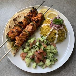 Plat Brochette Poulet