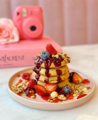 Panqueca Frutos Vermelhos