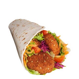 Menus  Durum falafel  