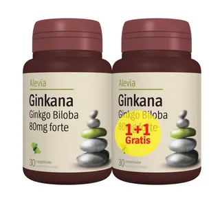 Pachet Ginkana 80 Mg 30+30 Cps