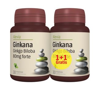 Pachet Ginkana 80 Mg 30+30 Cps