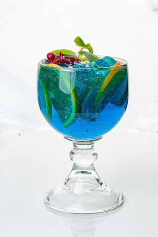 Лимонад лайм блю кюрасао