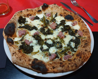  Salsiccia e friarielli pizza