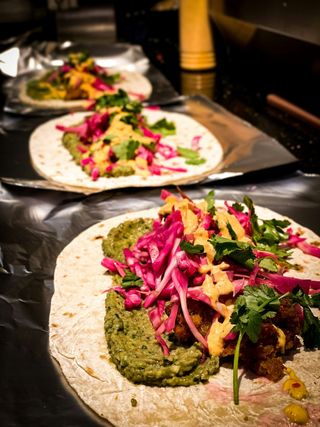 Z boczniakami w panko (XXL)