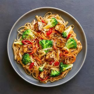 Tallarines Con Verduras