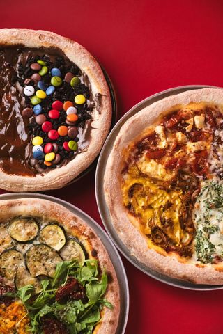 Menú Bizziozo 3 Pizzas ( Para 2 Personas)