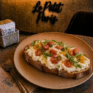 Tartine Stracciatella Toast