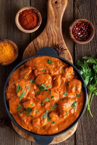 Chicken Tikka Masala + Coca-Cola+Naan