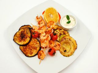 Gamberetti alla griglia