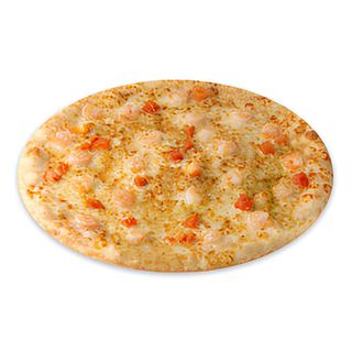 Сливочная с креветками (40 см) на тонком тесте