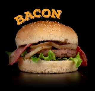 Hambúrguer Bacon Menu