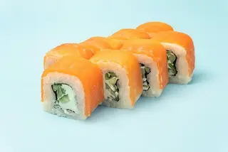 086. Uramaki sake philadelphia roll 8 pezzi