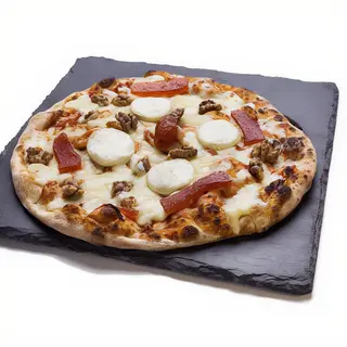 Pizza Nueces (Mediana) barbacoa nueces bacon queso cabrá