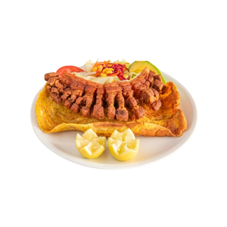 patacon con chicharron grande