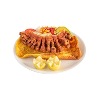 patacon con chicharron grande