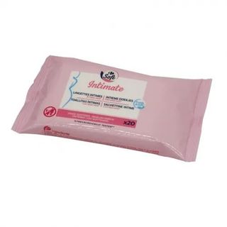 Toallitas Intimas con Aloe Vera Carrefour Soft 20 Ud.