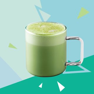 Latte Matcha À La Noix De Coco