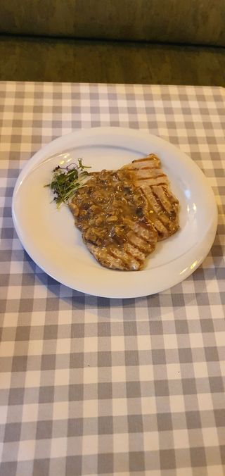 Medaglioni con i Funghi Porcini