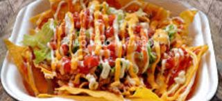 Oven grilled Cheese Indian Hot Nachos