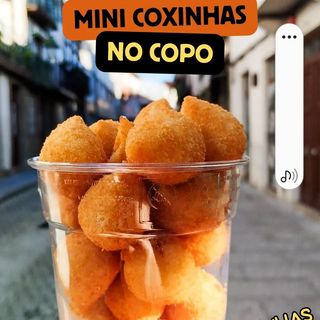Copo de coxinhas 
