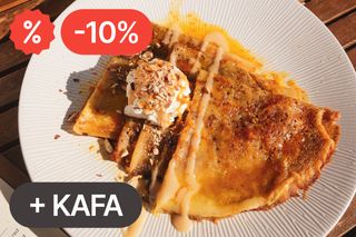 Kafa + slatka palačinka po izboru