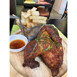 Half Grilled Chicken