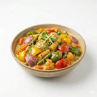 Verduras Korma