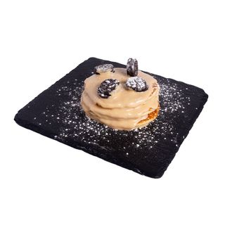 Pancakes con cioccolato bianco alla nocciola  e Oreo biscuit