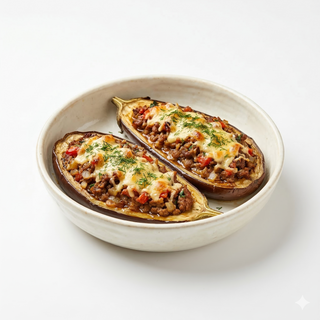 Vinete umplute cu carne tocata