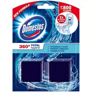 Odorizant WC pt rezervor Domestos 2/set