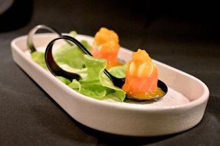 Gunkan mango con Philadelphia