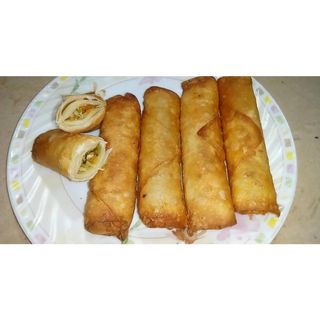 6 Pcs Chicken Spring Rolls