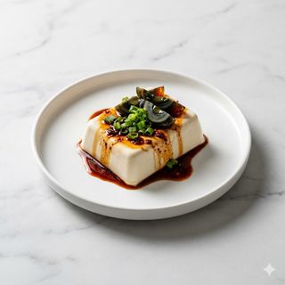 Tofu stufata in salsa soia