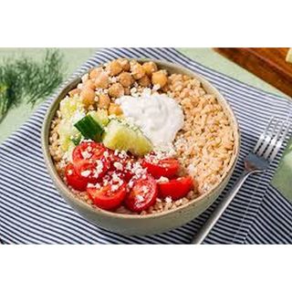 Greek Brown Rice Bowl