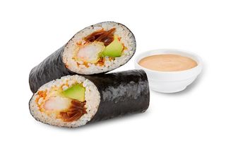 Суші буріто з креветками