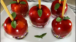 083. Карамелизирани ябълки (300гр)