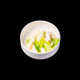 163. Calamari con porri