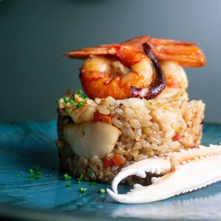 Yaki meshi frutti di mare